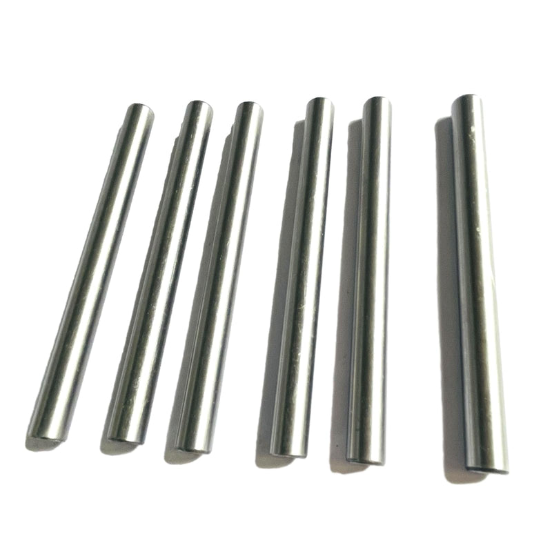 [Australia - AusPower] - 6pcs 3/8 x 4 Dowel Pins,3/8 inch x 4 inch Metal Dowel pins Shelf Pegs 3/8,Support Shelves,Bearings Alloy Steel Wood Bunk Bed peg 3/8 x 4 Inch 