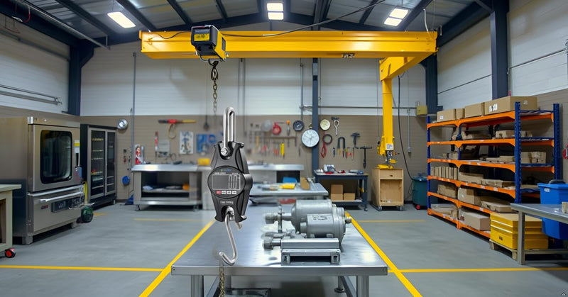 Klau SF-918 Digital Hanging Crane Scale, Black, 300 Kg / 600 lb | High Precision Sensor, Heavy Duty, For Home Factory Hunting