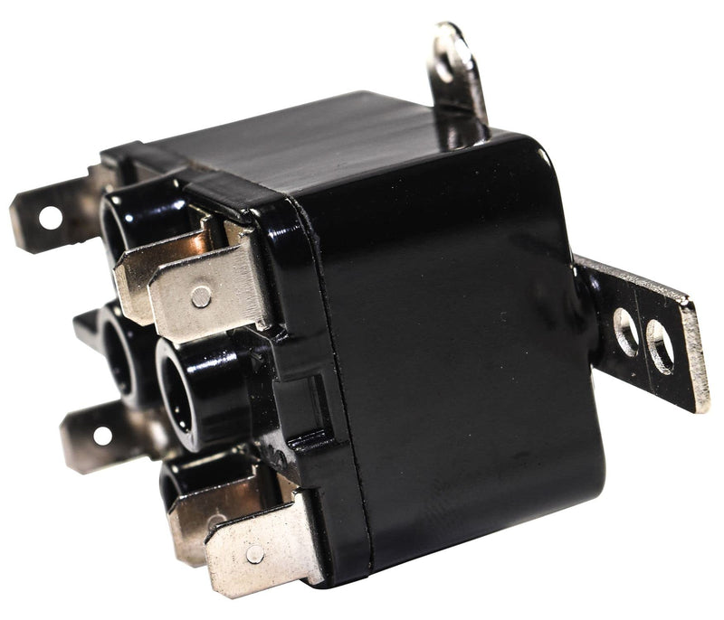 [Australia - AusPower] - HQRP Enclosed General Purpose Fan Relay Replacement compatible with Emerson 90-380 24V Coil Normally Opened/Closed type 184 