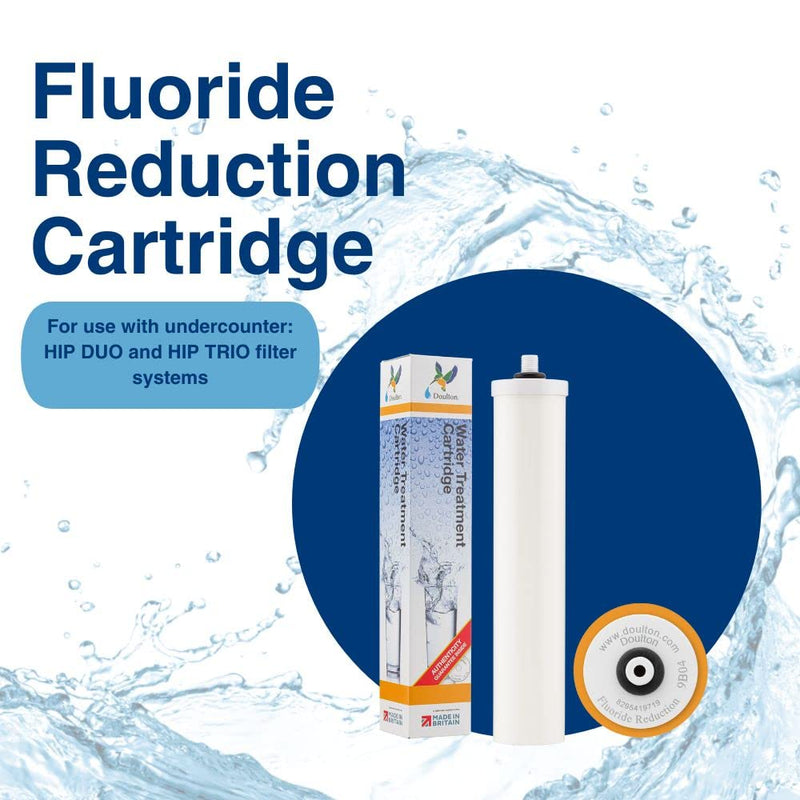 [Australia - AusPower] - Doulton Fluoride Reduction Drinking Water Filter Cartridge ¦ 10 inch ¦ BSP thread ¦ for double Duo housings ¦ W9125030 