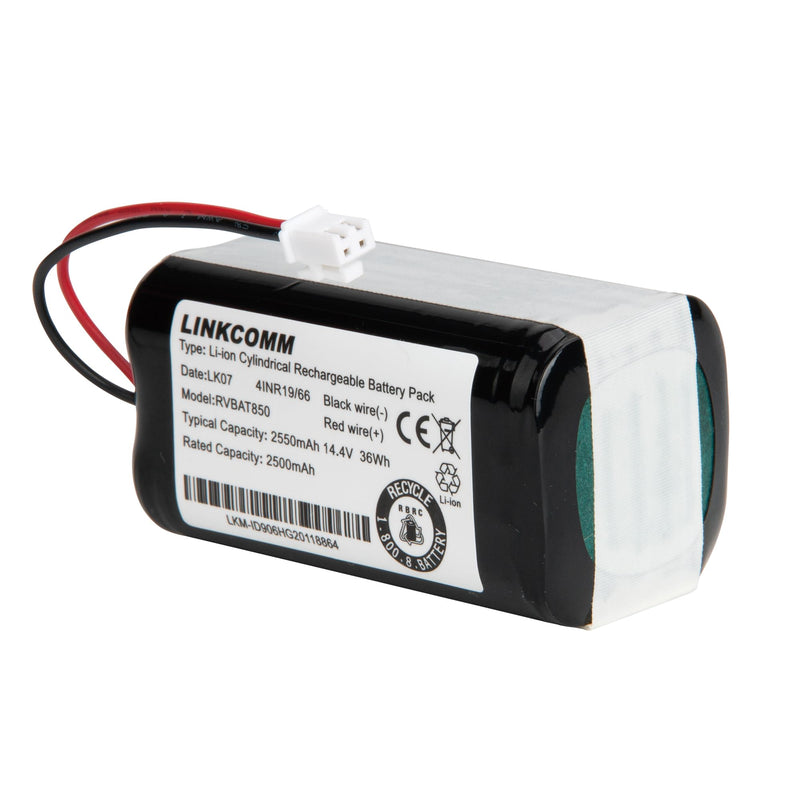 RVBAT850 Battery Replacement for Shark ION/IQ/AI Robot Vacuum RV1001AE RV1000AE RV1001 RV1000 RV1101ARUS RV2001WRUS RV2001DRUS RV871R RV851WV RV850 RV761 RV761R01US AV753 AV752