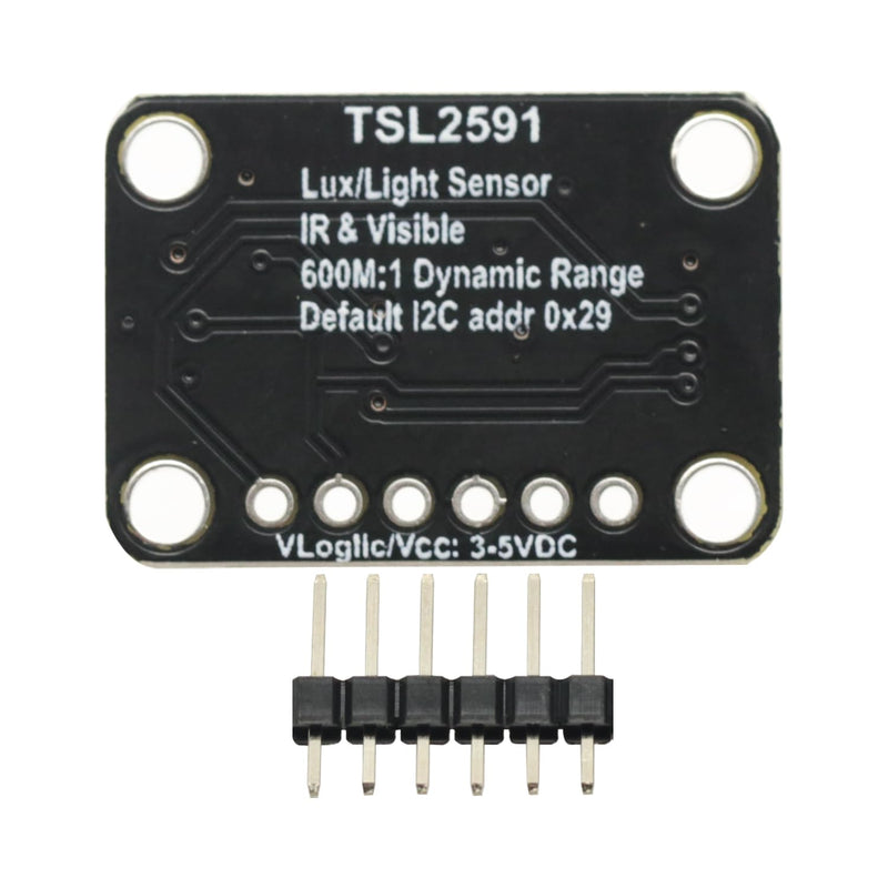 [Australia - AusPower] - DC3-5V TSL2591 Digital Optical Sensor Module I2C Interface Measures up to 88000 lx Low Power Consumption Suitable for Lighting LUX/Light Sensor 