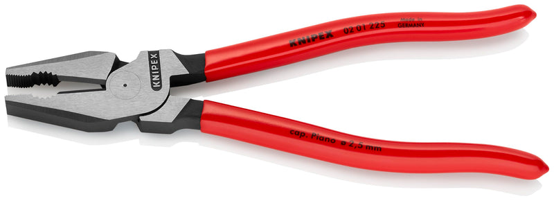 KNIPEX Tools - High Leverage Combination Pliers (201225), 9
