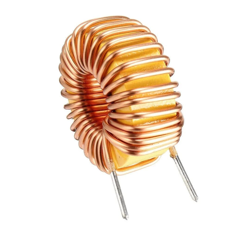 DollaTek 4 x Vertical Toroid Magnetic Inductors Monolayer Wire Wind Wound 22uH 15A Inductance Coil