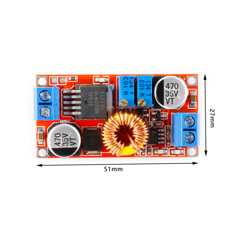 [Australia - AusPower] - 3pcs XL4015 5A Adjustable DC-DC Step-Down Power Module 96% Efficiency -40°C to 85°C Wide Temp Range STM32 Compatible 
