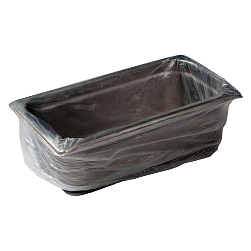DayMark Safety Systems-IT110214 Steam Pan Liner, 18" x 14", for Use in 1/3 and 1/4 Size Pans (Pack of 250),Clear & -IT110117 Removable Item/Date/Time Use-by Shelf-Life Label, 1" x 2" (Roll of 1000)