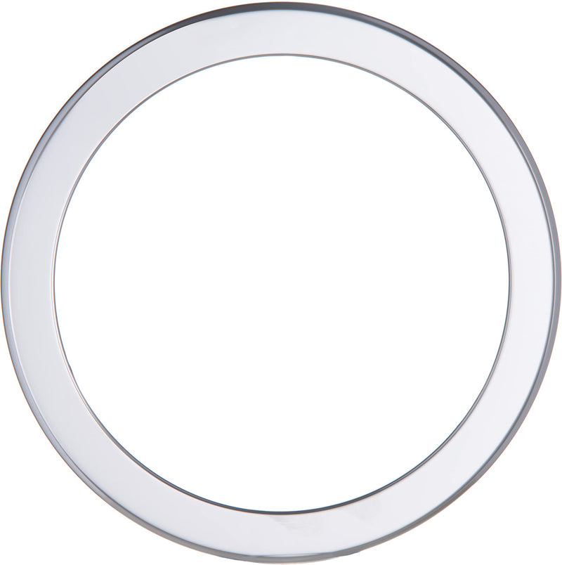[Australia - AusPower] - San Jamar Ez-Fit Metal Finish Rings Cup Dispenser Trim Rings, For C2410C for Restaurants, Dining Halls, and Fast Food, Metal, 9 x 9 x 8 Inches, Silver, Set of 2 