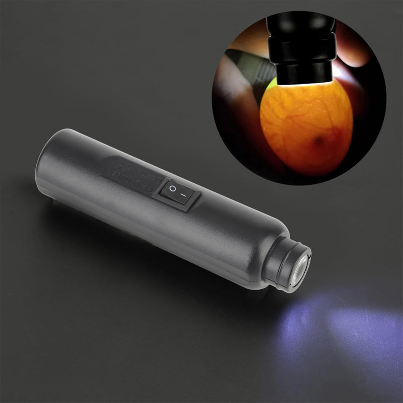 [Australia - AusPower] - Milltrip LED Egg Candler Tester - Mini Light Tester for Chicken/Duck/Bird Egg Fertility Testing & Hatching Monitoring, Ideal for Farmers, Schools, Science Projects 