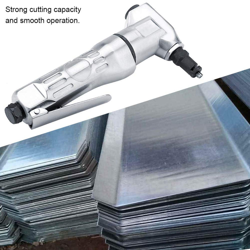 Handheld Air Nibbler High Hardness Blade Scissors Pneumatic Metal Cutting Tool 2800rpm Used in Automotive Sheet Metal Operations steel plate cutting metal cutting operations