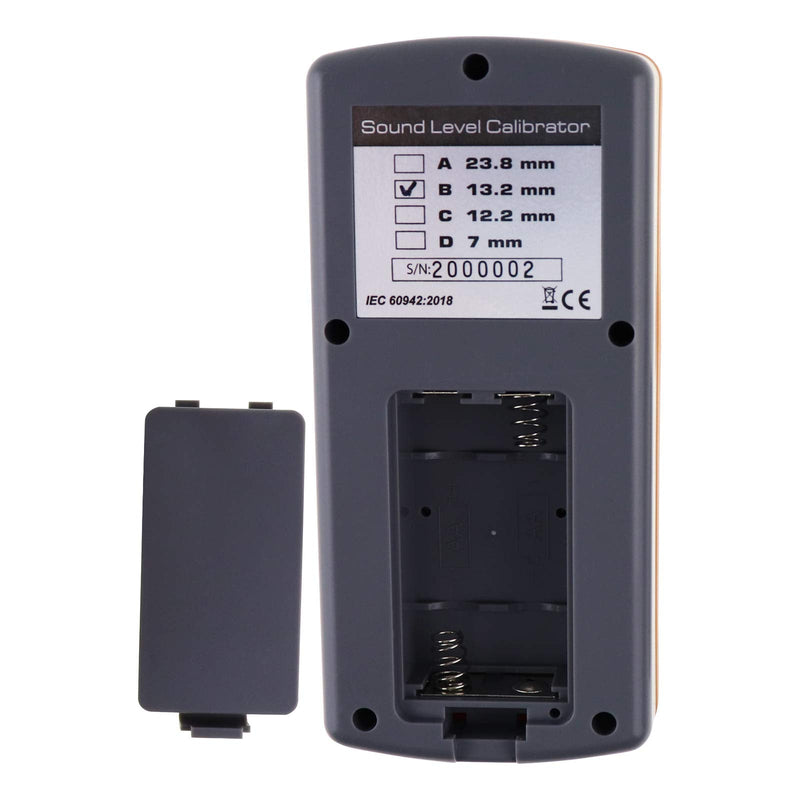 [Australia - AusPower] - Sound Level Calibrator Precise Decibel Meter Calibrator 94dB & 104dB & 114dB Calibrator with Three Calibration Level for Professional Sound Level Meters 