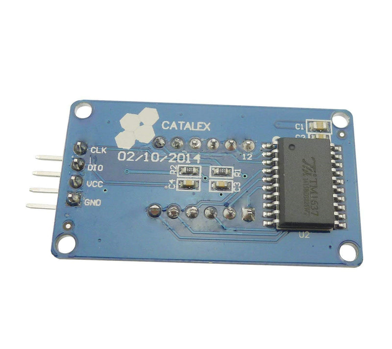 [Australia - AusPower] - 3PCS 0.36 inch LED Display Module TM1637 7 Segment 4 Bits with Clock Display Common Anode Red Digital Tube Board for Arduino 