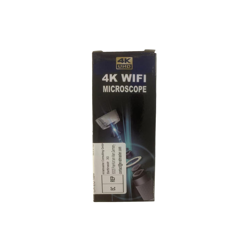 [Australia - AusPower] - 4K WiFi Digital Microscope Camera for iPhone Android Phone and Windows Mac PC, 3840x2160P Portable Wireless Handheld Microscope for Adults and Kids WiFi Microscope 