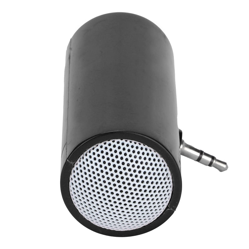[Australia - AusPower] - PUSOKEI Mini Portable Speaker, Wireless Plug in Speaker with Clear Bass 3.5mm AUX Audio Interface, Plug and Play for Smartphone Tablet Computer MP3 and MP4(Black) black 
