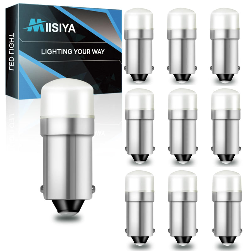 [Australia - AusPower] - 1820 Bulb 1445 1816 1815 1818 1819 757 53 57 313 BA9S Led Bulb 10-30Volt for Train Lights,House Number Light Bulb,Bingo Board Display and Industrial White 10Pack White 1820 Bulb 