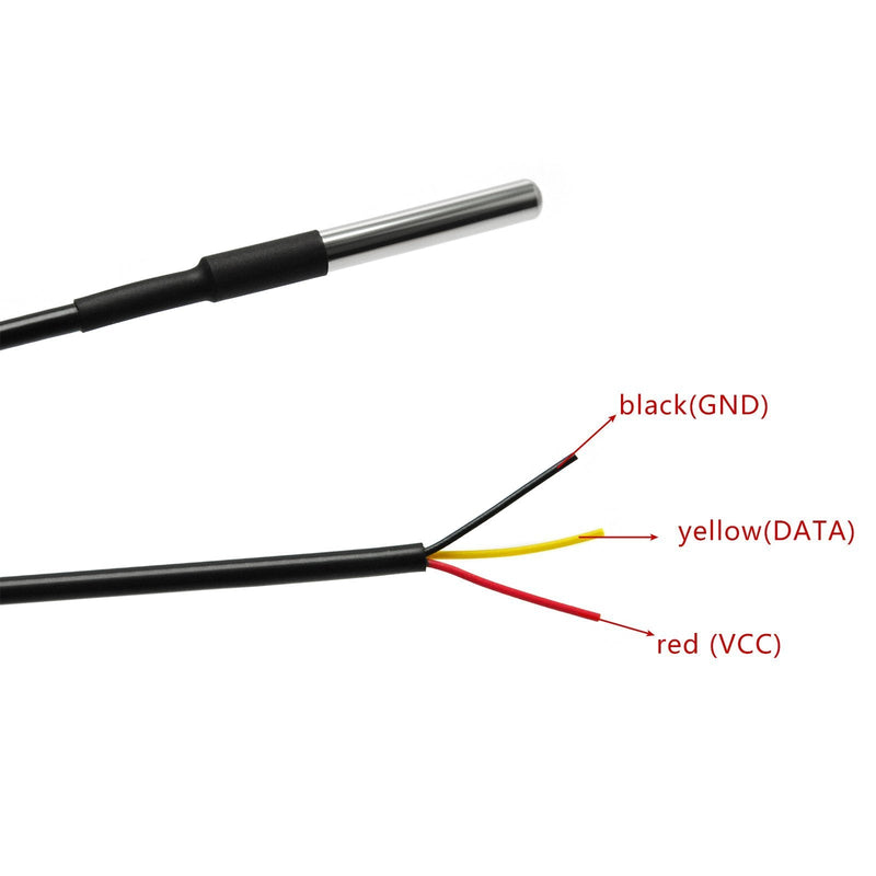 [Australia - AusPower] - Gikfun Water Quality Sensor Bundle: Waterproof DS18B20 Temperature Probe & TS-300B Turbidity Module 