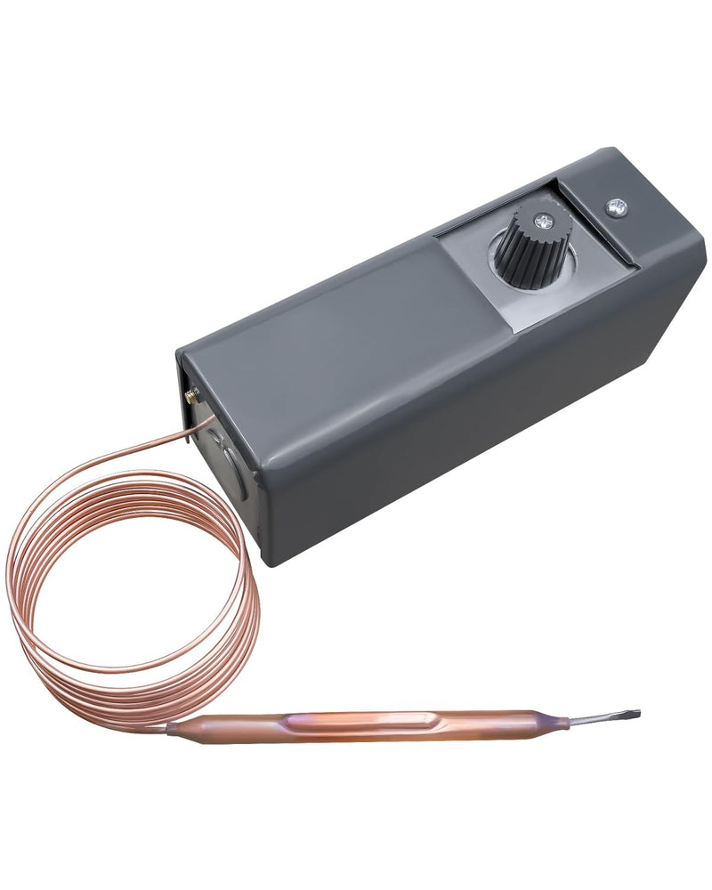 [Australia - AusPower] - Replace W1609-101 Refrigeration Temperature Control from -30 Degrees F to 90 Degrees F, Remote Bulb Refrigeration Thermostat Temperature Controller 5 Ft Capillary 