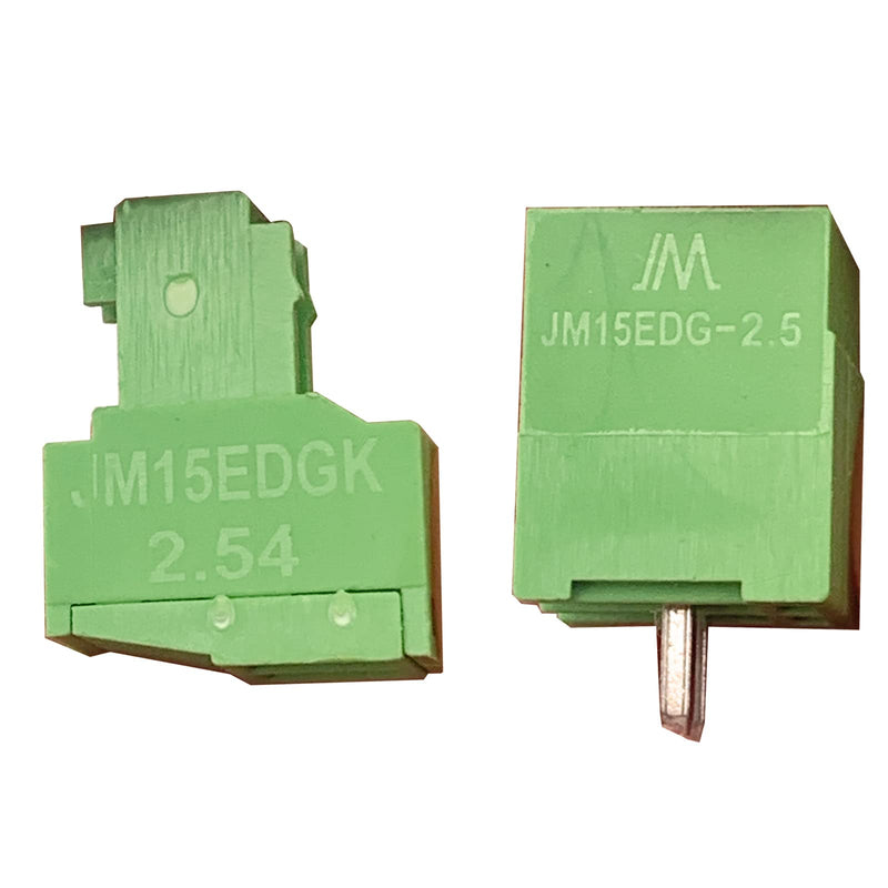[Australia - AusPower] - 10Set 3-Pin 125V 4A 2.54mm 0.1" Pitch PCB Mount Screw Terminal Block Connector for 26-18AWG Cable 2.54mm-3-Pin 