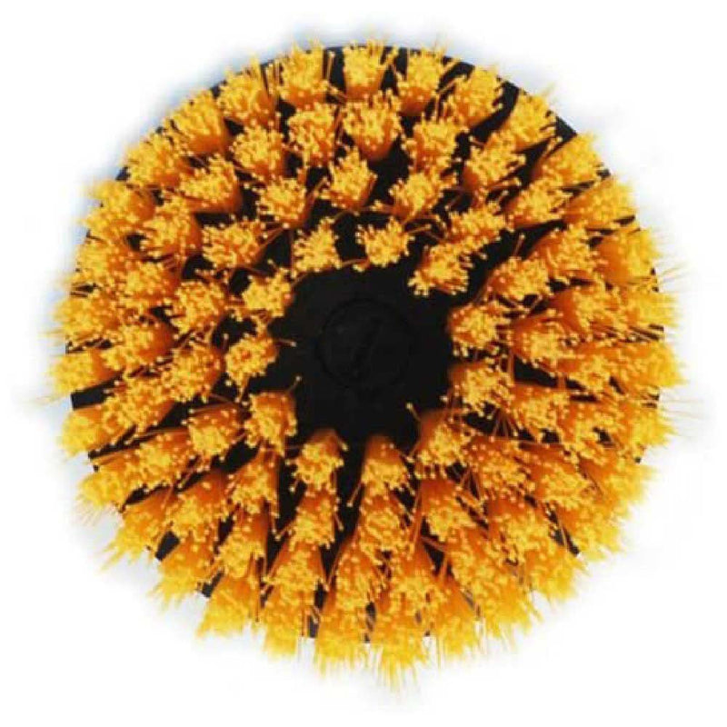 Shurhold Polisher Scrubber Pads 6½” Medium Brush. Moderately abrasive brush 1 Count (Pack of 1)
