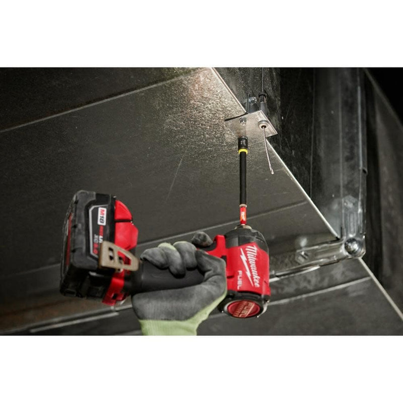 Milwaukee 49-66-4733 Shockwave 2-9/16-Inch Mag Nutdriver 5/16-Inch, 10 Pack