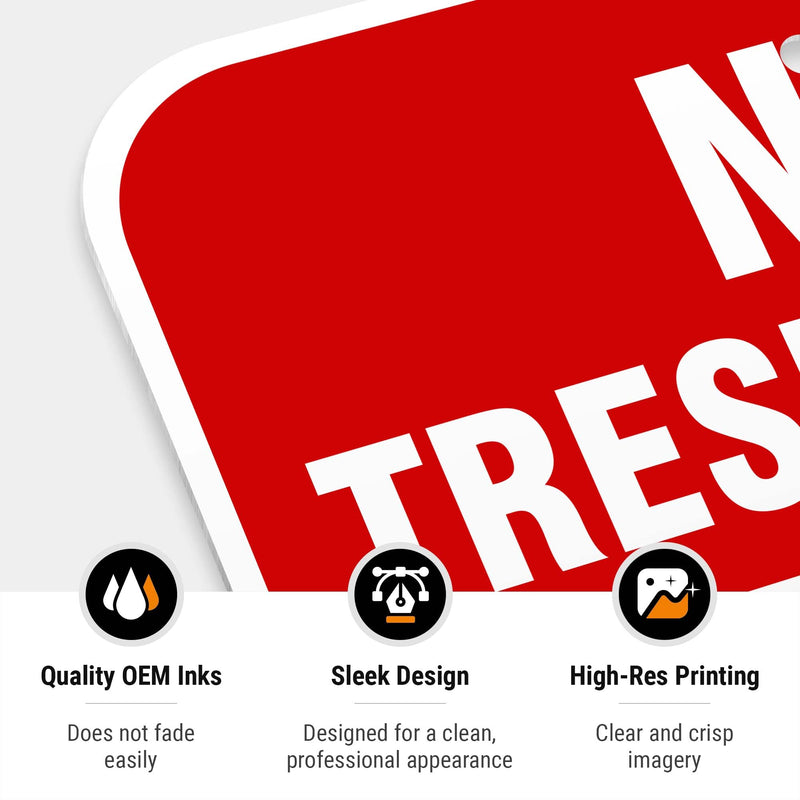 Beware of Dog No Trespassing, Video Surveillance Sign, 12x18 Inches, Rust Free .063 Aluminum, Fade Resistant, Easy Mounting, Indoor/Outdoor Use, Made in USA