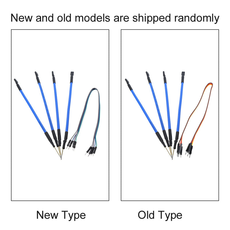 [Australia - AusPower] - Car LED Probe Pens, 8 Pcs Car LED BDM Frame 4 Probes Pens with Connect Cable for Ktag Kess V2 Fgtech BDM100 
