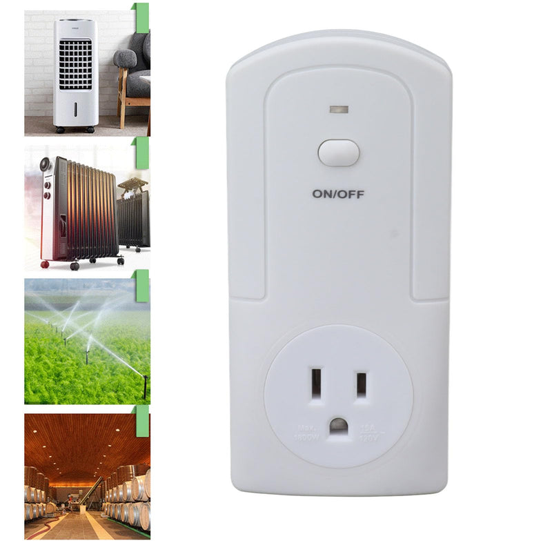 [Australia - AusPower] - Wireless Temperature Controller, WiFi Plug in Humidifier Thermostat Outlet, Versatile Heating Cooling Temp Sensor Thermostat Plug Outlet for Home(TS-5000 US) TS-5000 US 