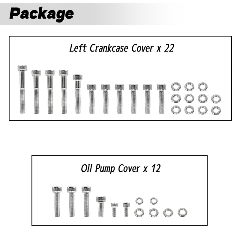 [Australia - AusPower] - 304 Stainless Steel Engine Bolt Kit Compatible with Honda Trail 90 CT90 1966-1979（119Pcs） 