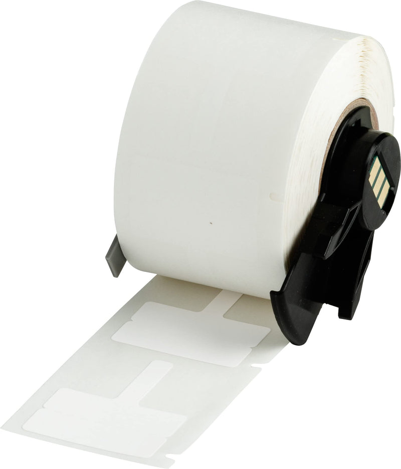 Brady T-Flag Matte Polypropylene Labels for M610, M611, M710, BMP61, and BMP71 Printers - 0.788" x 1.18". M6-1-425-FT