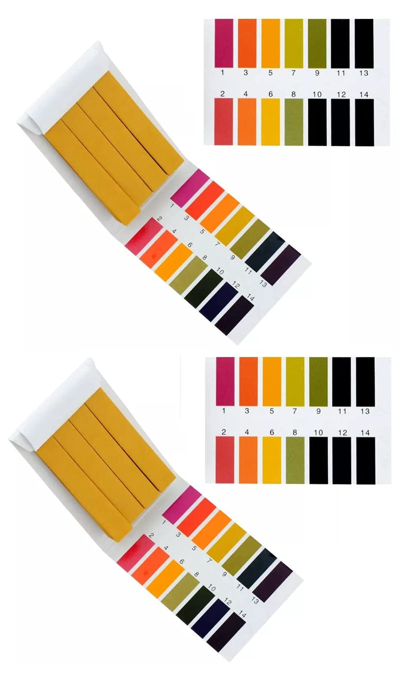 [Australia - AusPower] - 2 Packs pH 1-14 Test Paper Litmus Lab Strips, 100pcs Per Pack, CP & HP Soap Making 