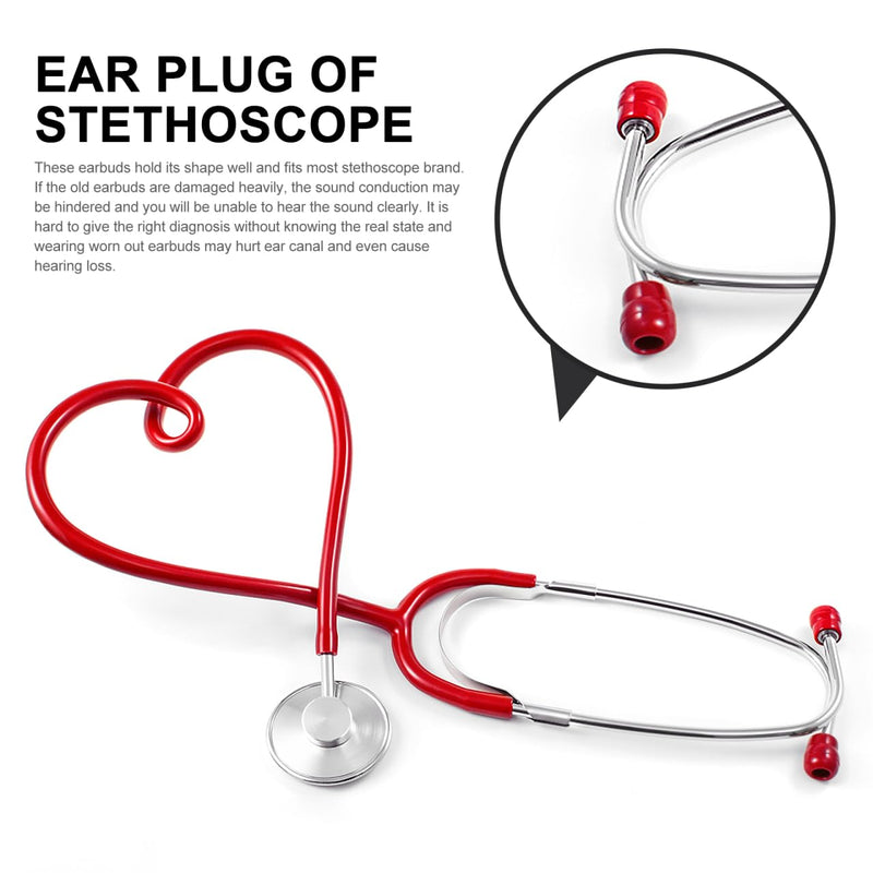 [Australia - AusPower] - Replacement Ear Tips, 10 Pairs Earplugs Soft-Sealing Ear Pieces Replacement Earplugs Only for with Fixed Metal Parts, Random Color 