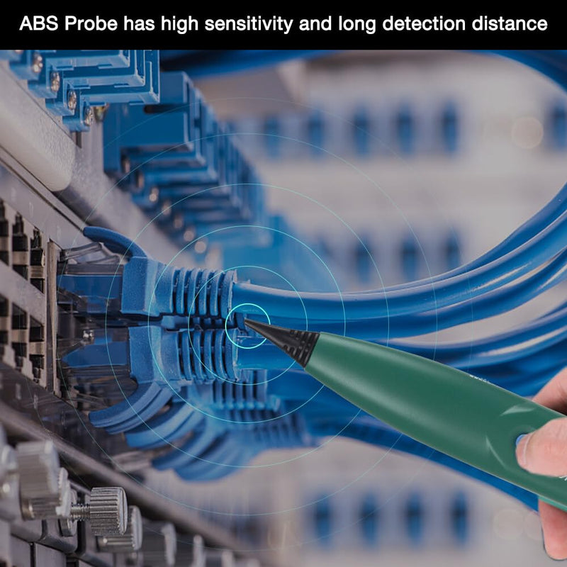 [Australia - AusPower] - Cable Tracker, CJBIN Cable Break Detector, Robotic Lawnmower, Multifunctional Cable Checker Wire Cable Tester for Network Maintenance Collation, Telephone Line Tester, Continuity Tester, LAN Network 