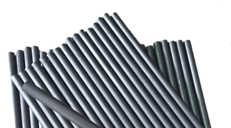 [Australia - AusPower] - CGjiogujio 5pcs Dia. 4mm L 200mm 99.99% Graphite Electrode Cylinder Rod 