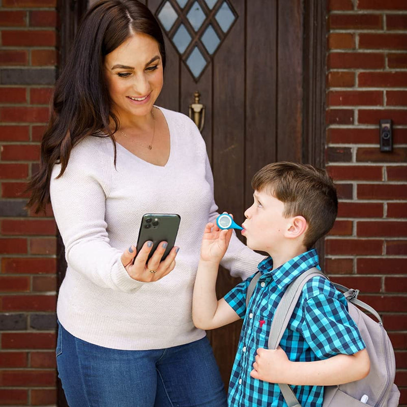 [Australia - AusPower] - Kinsa Classics Bundle - Smart Ear & QuickCare Digital Smart Thermometers - Take Oral, Rectal, Armpit or Ear Fever Readings 