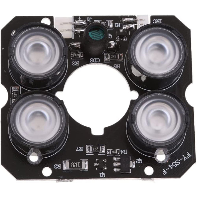 850nm Infrared LED Array Board IR Lighting with IR Range up to 30M for All Kinds of Camera Modules Power DC 12V