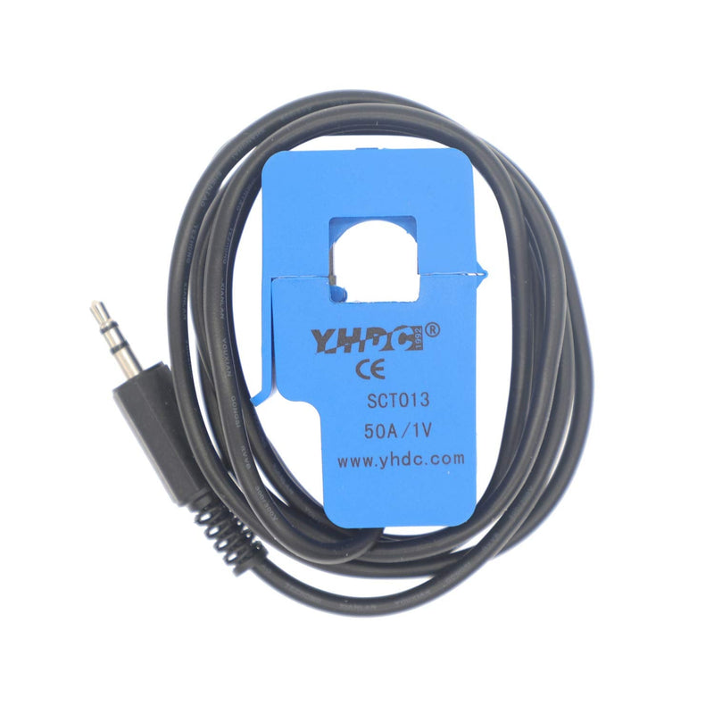 [Australia - AusPower] - 2PCS SCT013-050 50A 1V Non-invasive Split Core Current Transformer Sensor 2 