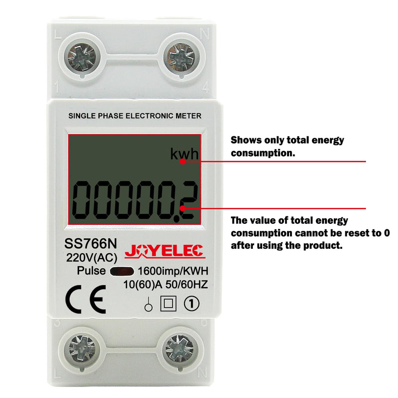 [Australia - AusPower] - JOYELEC Watt hour meter (SS766N) 