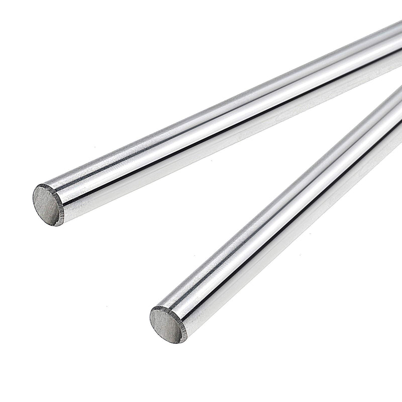 2PCS 8mmX500mm Linear Motion Rod Shaft Guide Diameter 8mm for DIY Craft Tool (2pcs)500mm