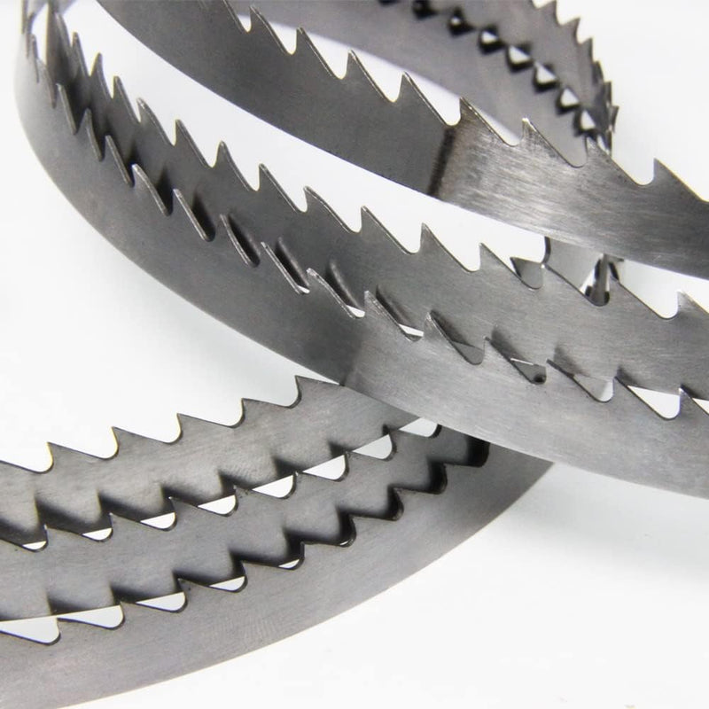 Set of 4 Bandsaw Blades Wood Band Saw Blade Saw Band 1400 x 6.35 x 0.35 mm 10 ZpZ, Suitable for HBS30, HBS20, HB800 etc