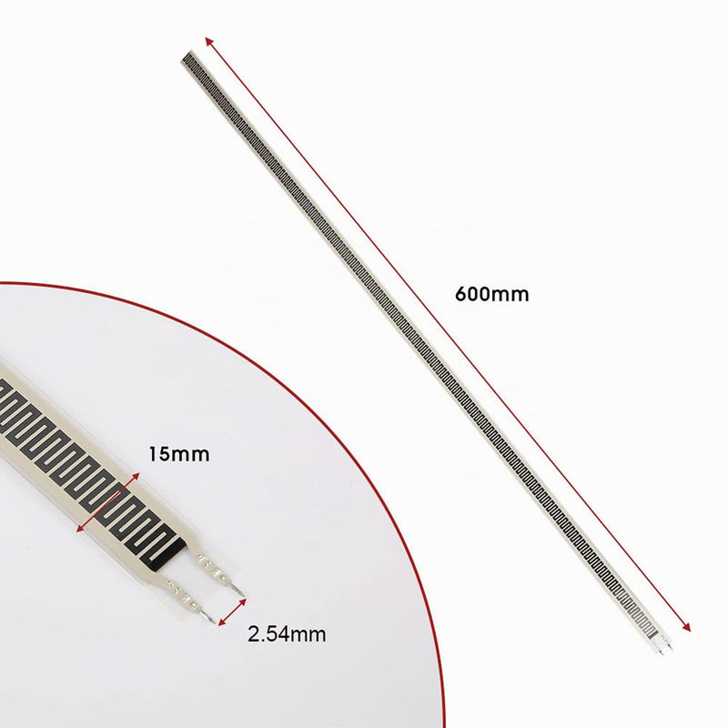 SF15-600 10kg Flexible Thin Film Pressure Sensor Resistance Force Sensor