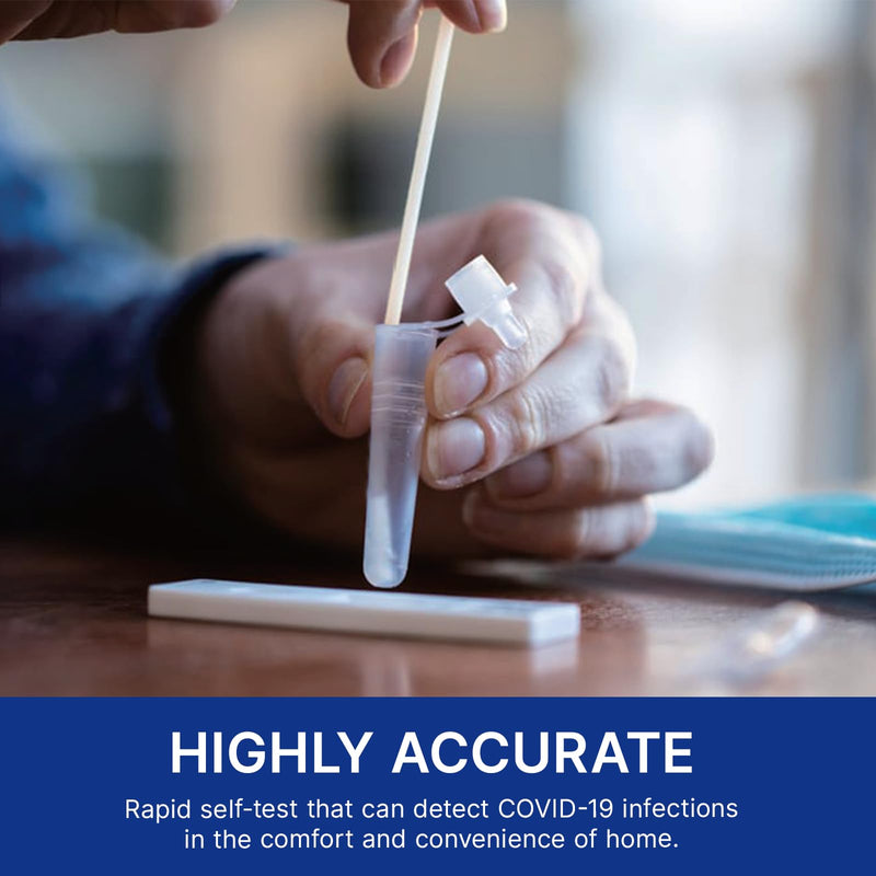 [Australia - AusPower] - CorDx TyFast at Home COVID 19 Antigen Rapid Test Kit, Easy, Accurate, Fast Results in 10 Minutes. (5-Pack) 5 