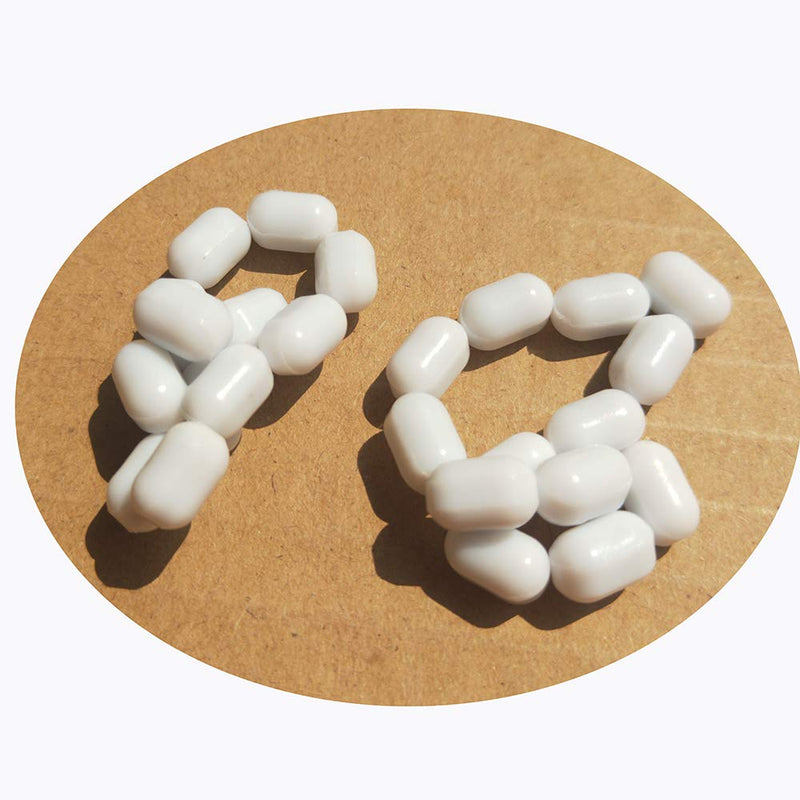 [Australia - AusPower] - Magnetic Stirrer Stir Bar PTFE Magnetic Mixer Stir Bars (6X10mm, Cylinder Shape, 10PCS) 6X10mm,10pcs 