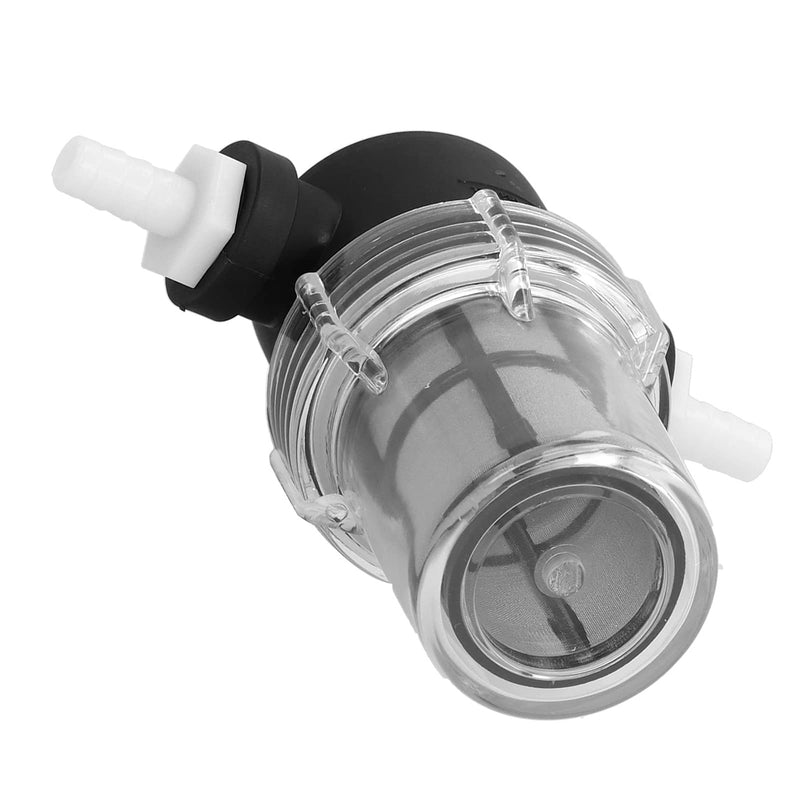 [Australia - AusPower] - 3/8" Hose Nozzle Inline Strainer, Professional Inline Water Strainer with 150 Micron / 100 Mesh Filter Strainer, 150 PSI Plastic Beer T Strainer for Home Brewery, Water and Beer Filter System 