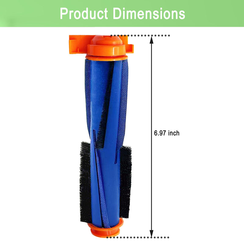 [Australia - AusPower] - Replacement Parts for Shark AI AV2501S AV2511AE AV2610WA AV2501AE RV2502AE RV2400WD RV2610WD AV2310AE RV2310AE UR250BEOUS UR2500SR rv2410wd AI Ultra 2- in-1 Robot Vacuum, 4 Pack Main Brush 