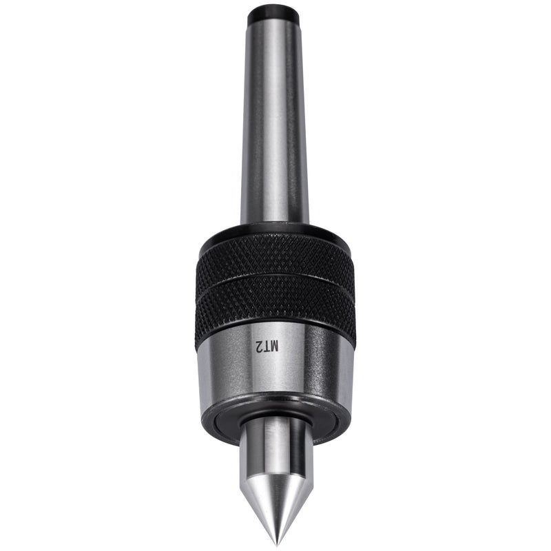 [Australia - AusPower] - Heavy Duty MT2 Live Center, MT2 Precision Rotary Live Revolving Milling Center Taper Metal Work Lathe Tool for High Speed Turning, Lathe Medium Duty CNC Work EUMT20036 