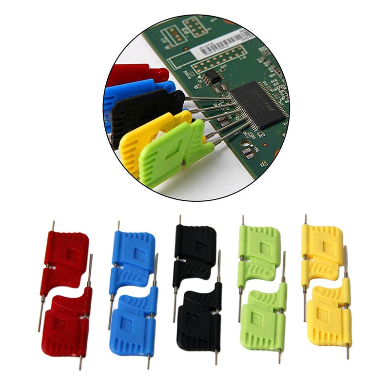 [Australia - AusPower] - SDK08 Test Clip Ultra Small Clip Chip Foot Clip Micro IC Clamp SOIC/TSSOP/TSOP/SSOP/MSOP/PLCC/QFP/TQFP/LQFP/SMD IC Test Chip Mini Chips Adapters 