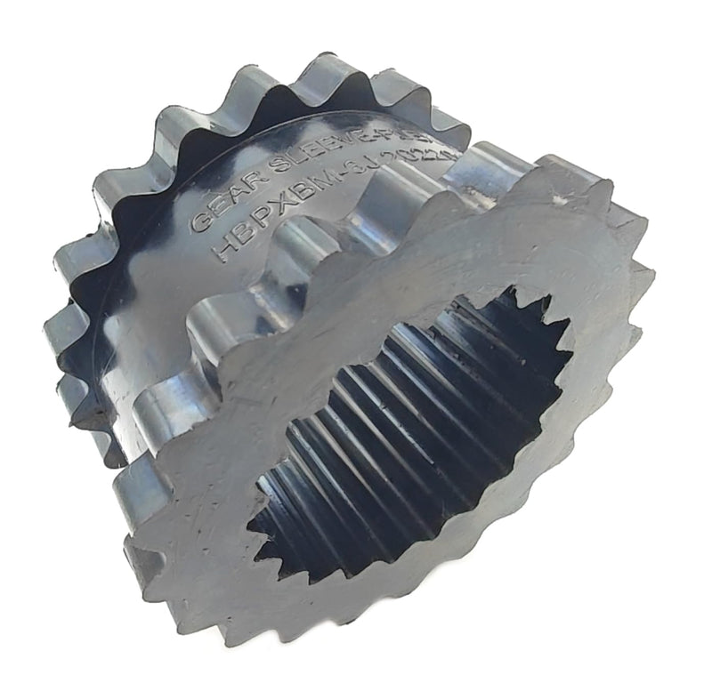 [Australia - AusPower] - 7JE Coupling Sleeve Elastomer Fits S-Flex Sure Flex Gear Sleeve Solid Design, 4.34" OD, 2.19" Elastomer Length, 725 in-lbs Nominal Torque 