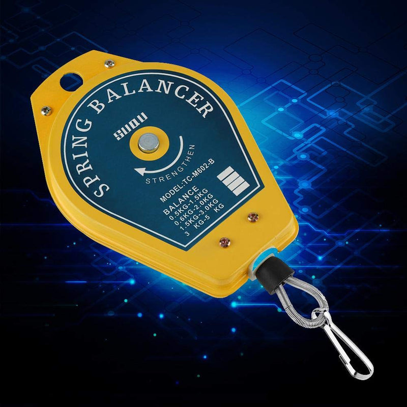 [Australia - AusPower] - Spring compensation spring pull retractable spring balancer tool holder that hangs 0.5-1.5 kg for assembly line 0,5-1,5 kg 
