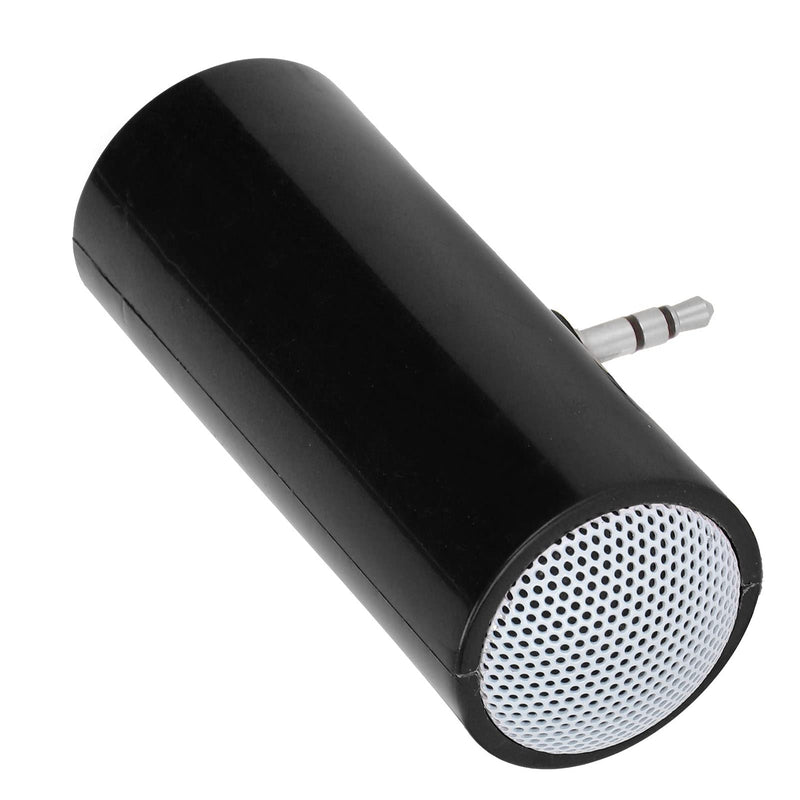 [Australia - AusPower] - Cuifati Mini Stereo Speaker,New DIY Pillow Speaker, Unique Soft Sound Portable Speaker, Portable Plug in Speaker with 3.5mm Aux Audio Input, for Mobile Phones and Tablets(Black) black 