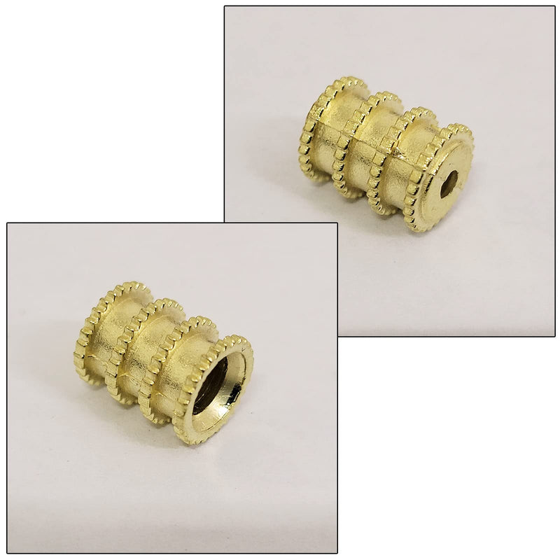 [Australia - AusPower] - 40x Table Bolt Sleeve Connectors Table Leaf Dowel Pins with Sockets Zinc Alloy Table Top Leaf Alignment Pins Suitable for Wooden Furniture Cabinet Table Chair 