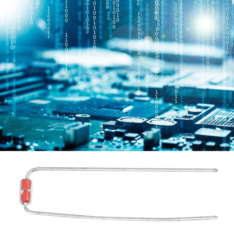 [Australia - AusPower] - 10 Pieces MF58 Thermistors High Accuracy Thermal Protection Resistors for Electrical Appliances for Air Conditioners, Car Air Conditioners, Refrigerators (10K) 